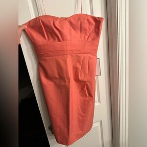 J.Crew Cotton Cady Raquel Dress / Color: Sweet Papaya / size 16